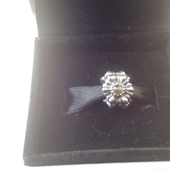 Pandora birthday bloom - citrine charm - Picture 1 of 7